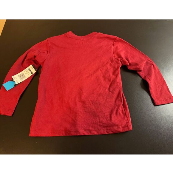 Boys Toddler Tony Halk Lava Fall Red Skate All Day 4T NWT Long Sleeve T-shirt - Picture 2 of 5